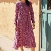 W22A Dahlia Dress In River Birch Dresses
