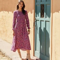 W22A Dahlia Dress In River Birch Dresses 7 W22A Dahlia Dress In River Birch Dresses