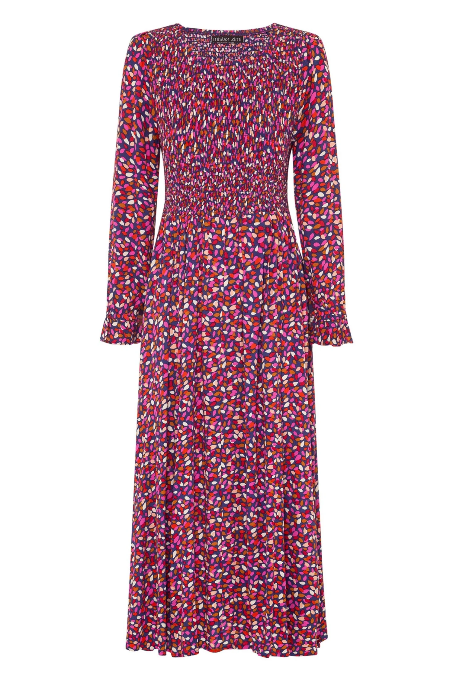 w22axb52x-mister-zimi-w22a-dahlia-dress-in-river-birch-ghost-1.jpg W22A Dahlia Dress In River Birch Dresses