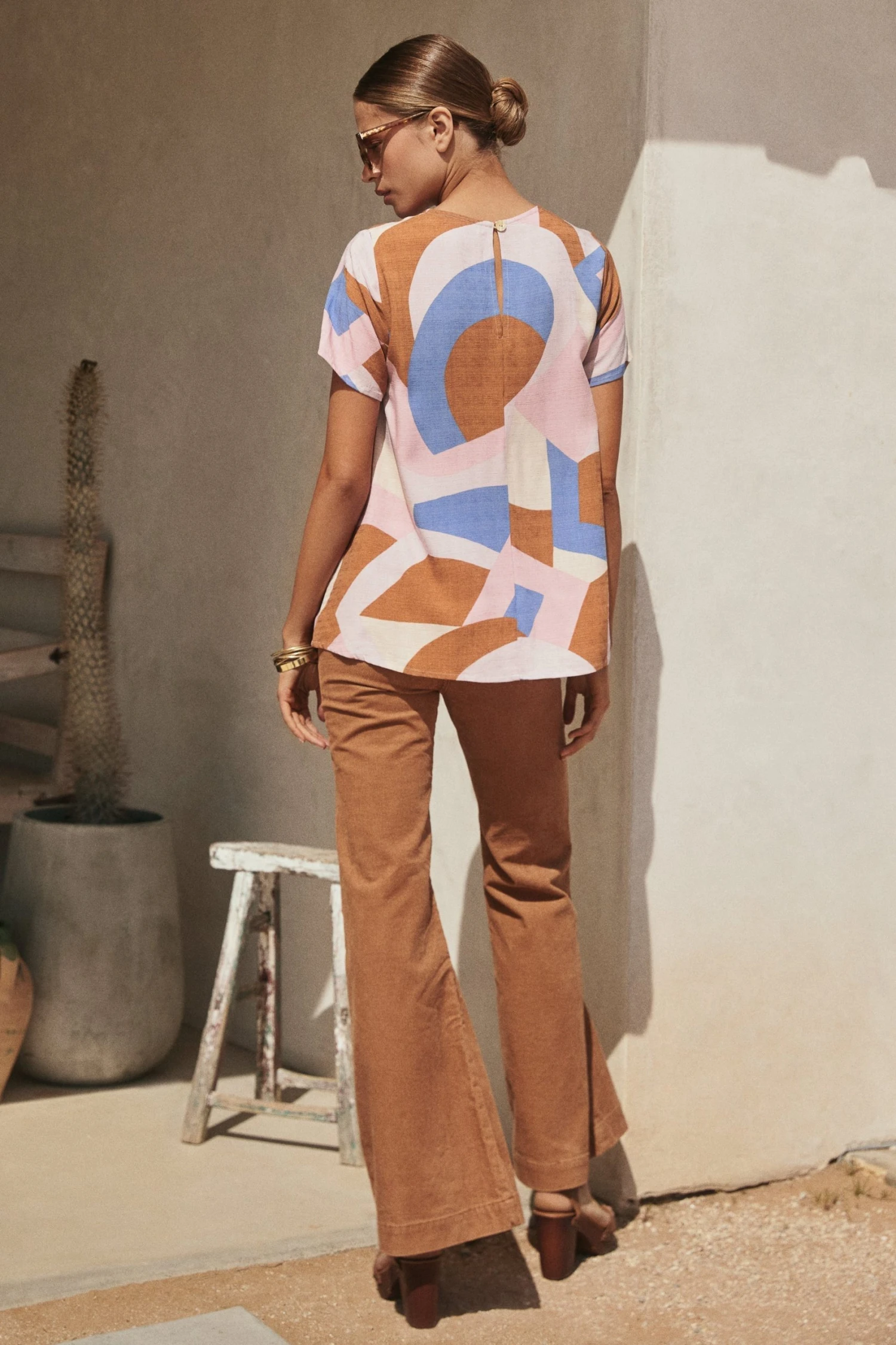 W22A Daisy Top In Jacaranda Tops 6 W22A Daisy Top In Jacaranda Tops