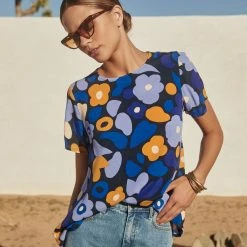 W22A Daisy Top In Lavender