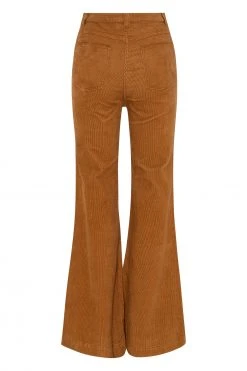 W22A Denim Drew Flares In Mustard Corduroy 10 W22A Denim Drew Flares In Mustard Corduroy