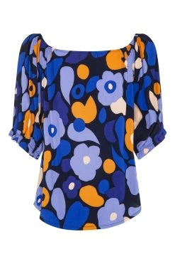 W22A Elodie Top In Lavender Tops