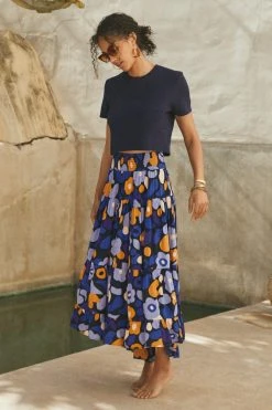 W22A Elyse Skirt In Lavender Skirts 4 W22A Elyse Skirt In Lavender Skirts