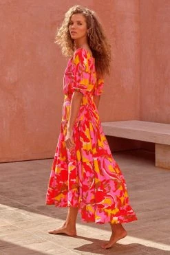 W22A Elyse Skirt In Saffron