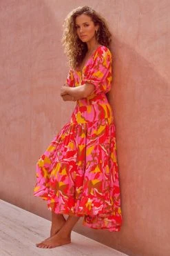 W22A Elyse Skirt In Saffron