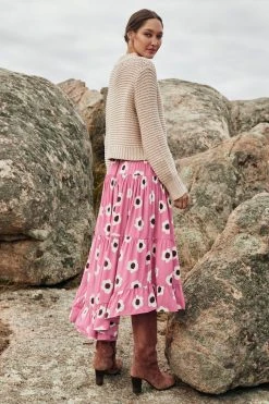 W22A Skirts Elyse Skirt In Zinnia 5 W22A Skirts Elyse Skirt In Zinnia