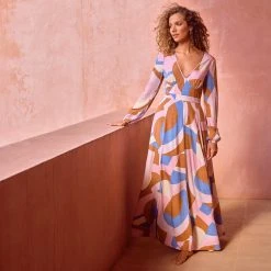 W22A Dresses Giselle Dress In Jacaranda