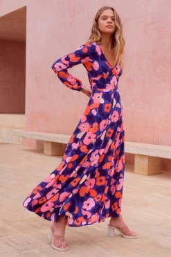 W22A Giselle Dress In Juniper