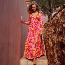 W22A Dresses Giselle Dress In Saffron