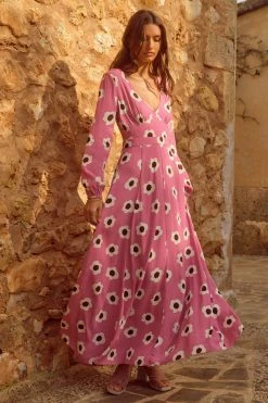 W22A Giselle Dress In Zinnia