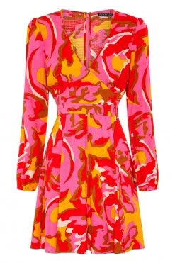 W22A Giselle Mini Dress In Saffron 6 W22A Giselle Mini Dress In Saffron