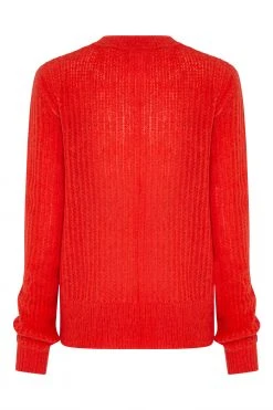 W22C Jane Jumper In Red Tops