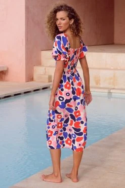 W22A Keira Dress In Geranium