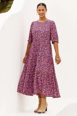 W22A Lottie Dress In River Birch Dresses 16 W22A Lottie Dress In River Birch Dresses