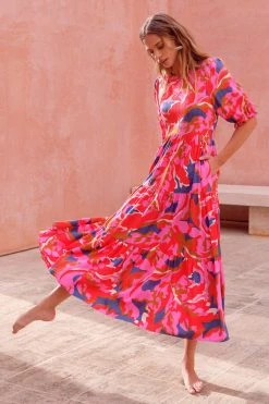 W22A Lottie Dress In Sugar Maple