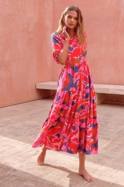 W22A Lottie Dress In Sugar Maple