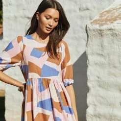 W22A Lottie Mini Dress In Jacaranda