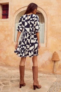 W22A Dresses Lottie Mini Dress In Pepper 4 W22A Dresses Lottie Mini Dress In Pepper