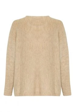 W22C Milla Jumper In Oatmeal Tops