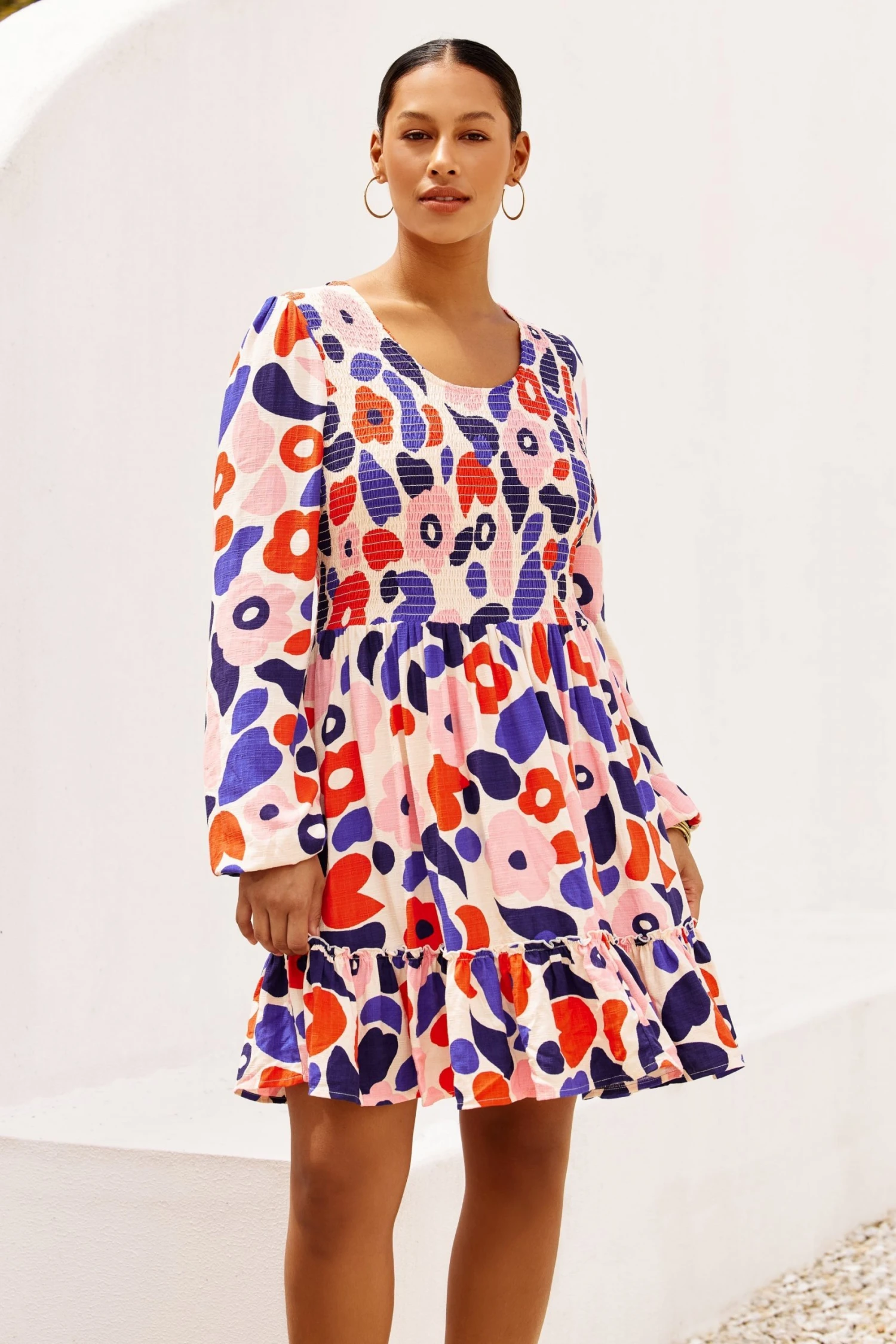 w22axb52x-mister-zimi-w22a-neve-dress-in-geranium-4.jpg W22A Neve Dress In Geranium Dresses