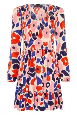 W22A Neve Dress In Geranium Dresses 9 W22A Neve Dress In Geranium Dresses