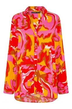 W22A Phoebe Shirt In Saffron Tops