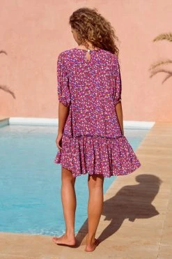 W22A Rosa Dress In River Birch Dresses