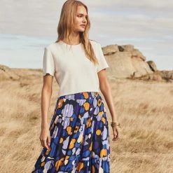 W22A Sage Crop Knit In White