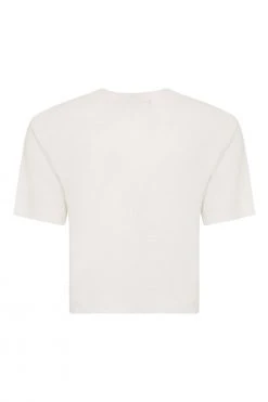 W22A Sage Crop Knit In White