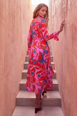 W22A Tamara Dress In Sugar Maple Dresses