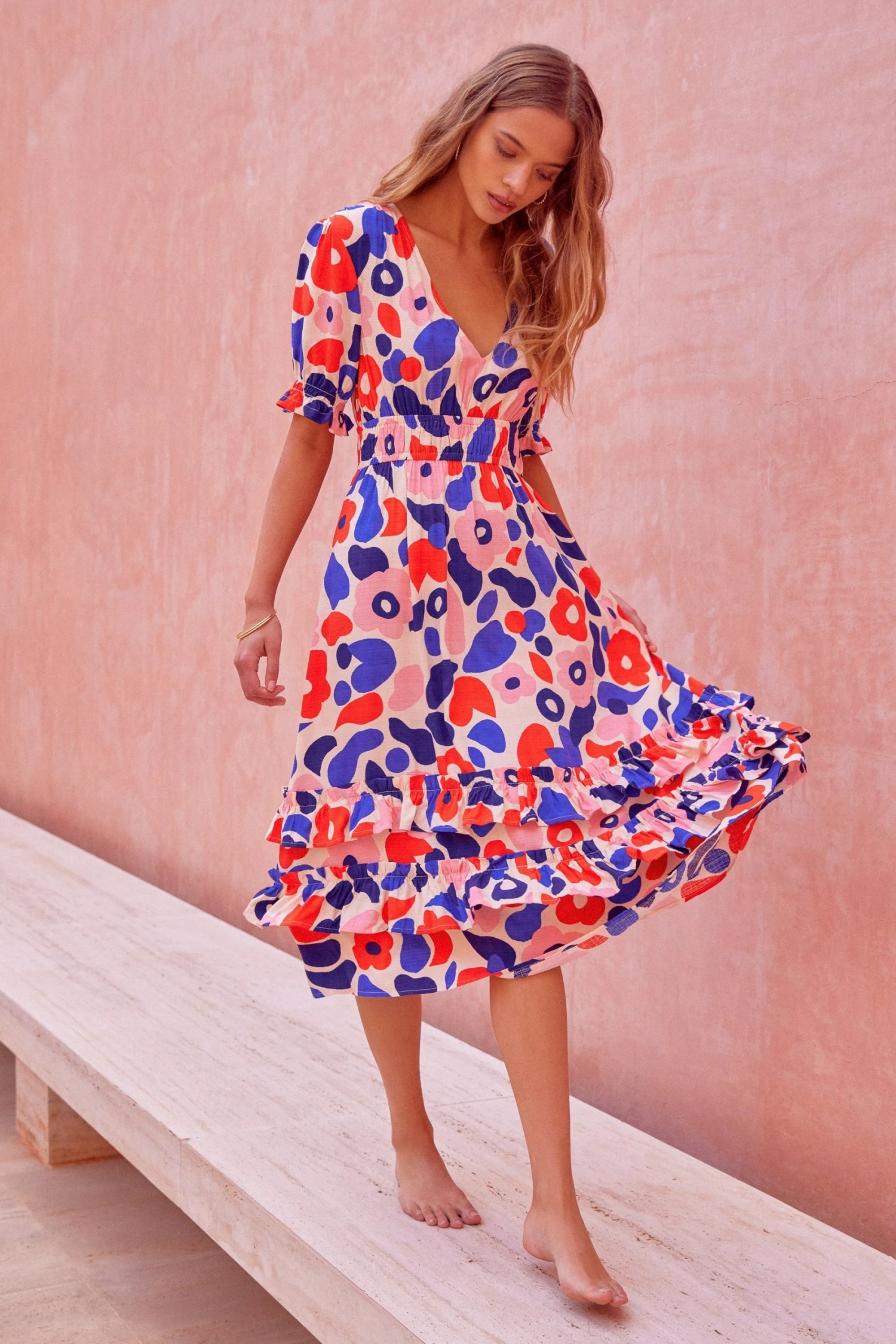 w22axb52x-mister-zimi-w22a-vivienne-dress-in-geranium-1.jpg W22A Vivienne Dress In Geranium