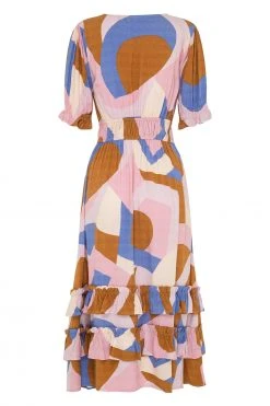 W22A Vivienne Dress In Jacaranda