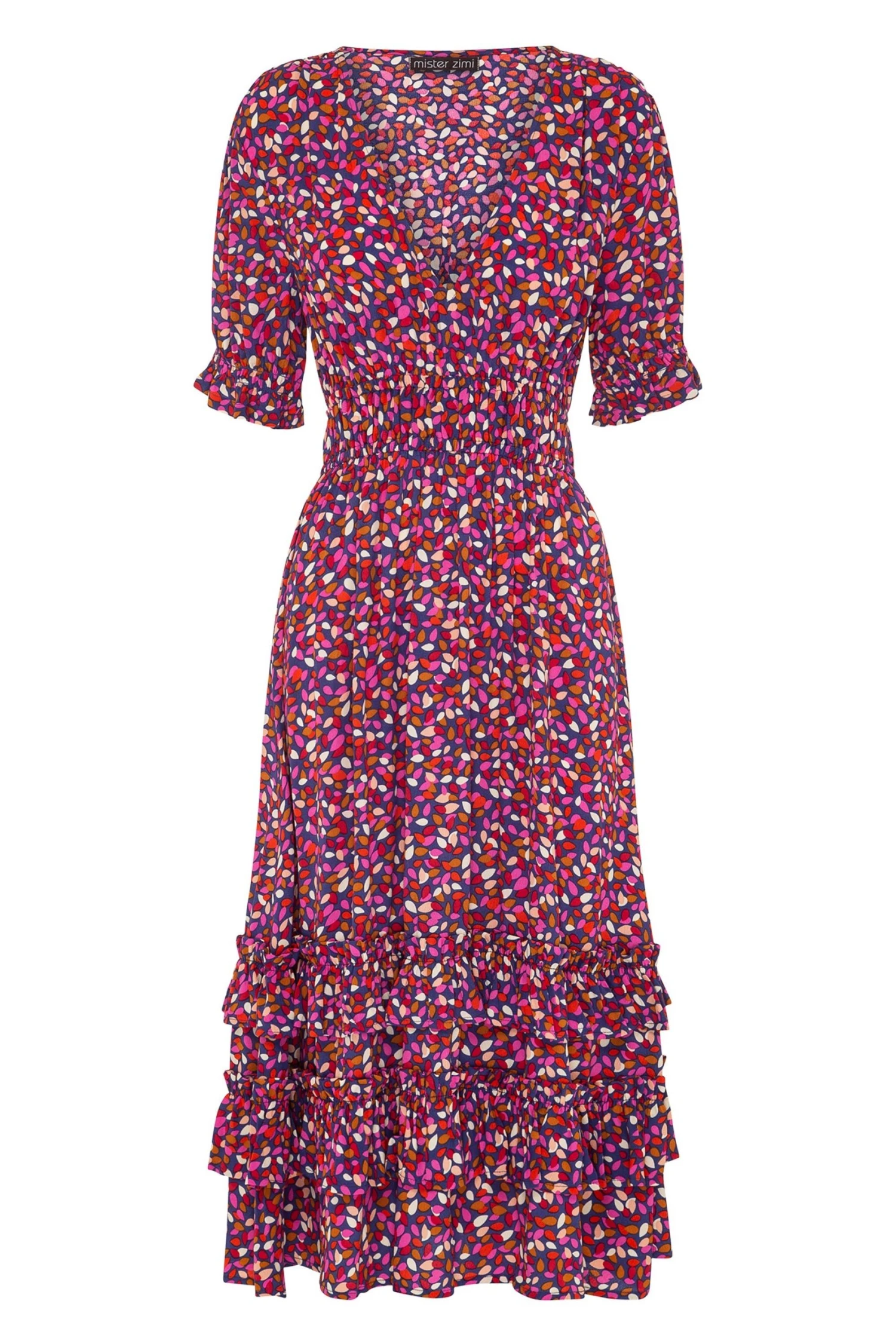 w22axb52x-mister-zimi-w22a-vivienne-dress-in-river-birch-ghost-1.jpg W22A Vivienne Dress In River Birch Dresses