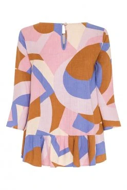 W22A Tops Winter Celeste Top In Jacaranda