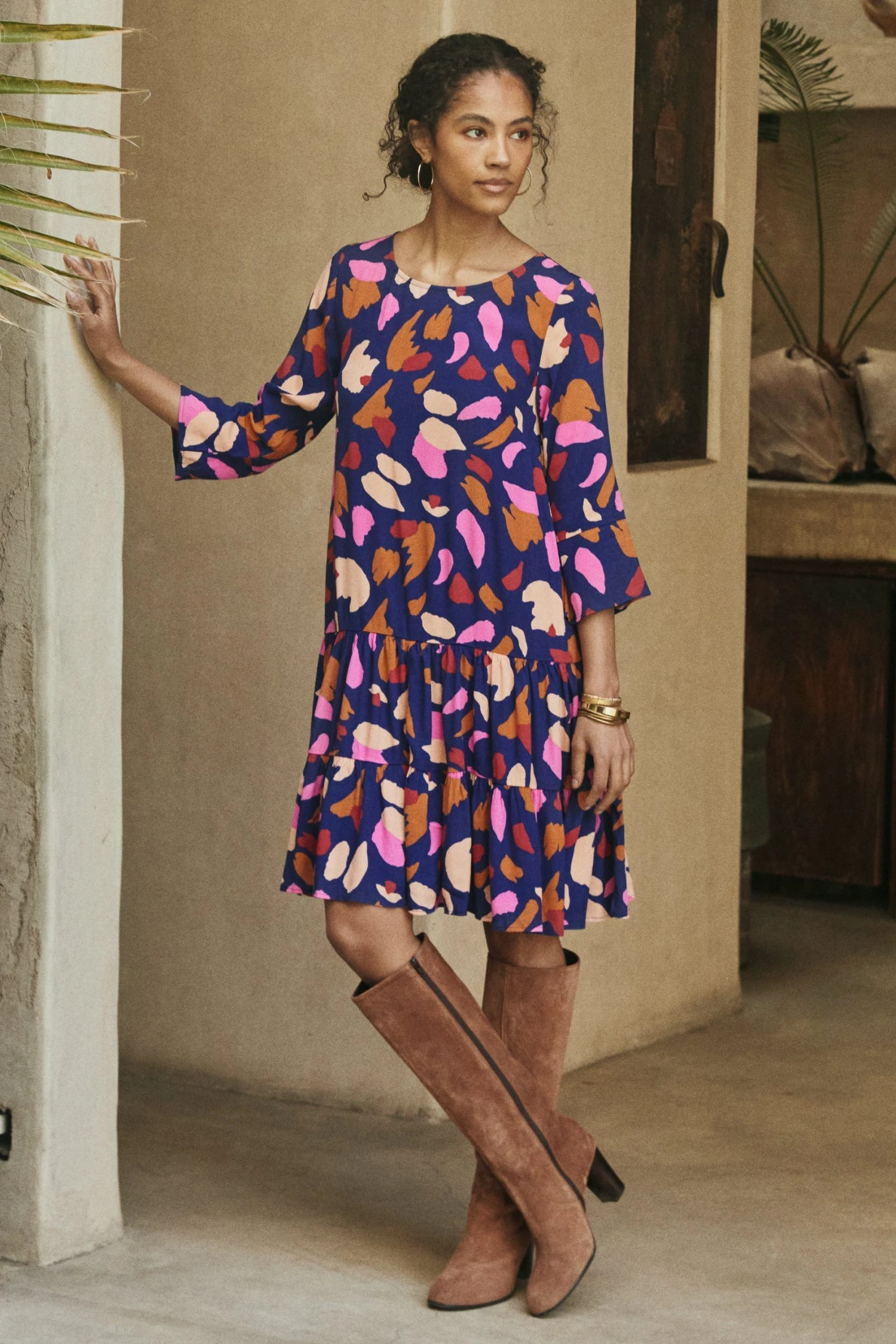 w22dxe3v2x-mister-zimi-w22d-arabella-dress-in-mojave-1.jpg W22D New Arabella Dress In Mojave