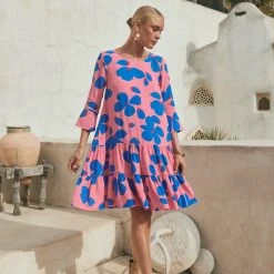 W22D New Arabella Dress In Sapphire Rose 6 W22D New Arabella Dress In Sapphire Rose
