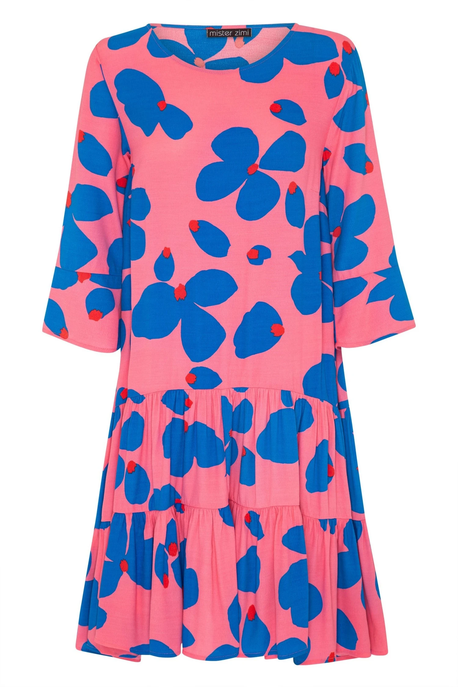 w22dxe3v2x-mister-zimi-w22d-arabella-dress-in-sapphire-rose-ghost-1.jpg W22D New Arabella Dress In Sapphire Rose