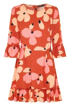 W22D New Ellie Dress In Fire Bloom 5 W22D New Ellie Dress In Fire Bloom