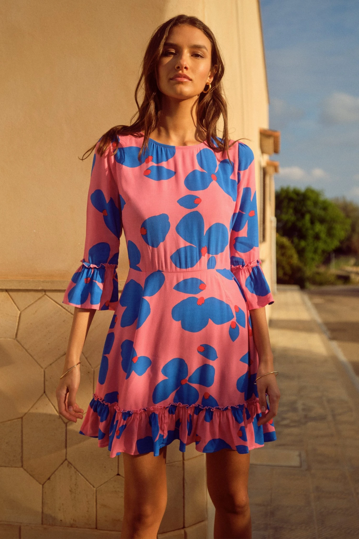 w22dxe3v2x-mister-zimi-w22d-ellie-dress-in-sapphire-rose-3.jpg W22D Ellie Dress In Sapphire Rose