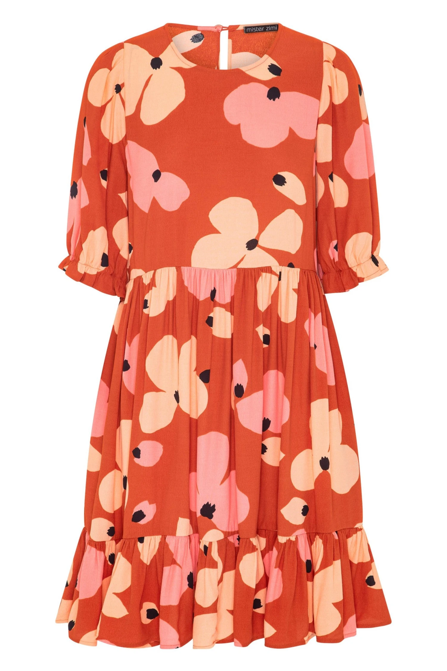 w22dxe3v2x-mister-zimi-w22d-lottie-mini-dress-in-fire-bloom-ghost-1_bdd4b922-0ba4-4f4c-bce0-2b07bd777606.jpg W22D Lottie Mini Dress In Fire Bloom
