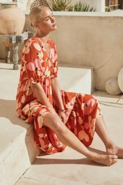 W22D New Mae Dress In Fire Bloom 5 W22D New Mae Dress In Fire Bloom