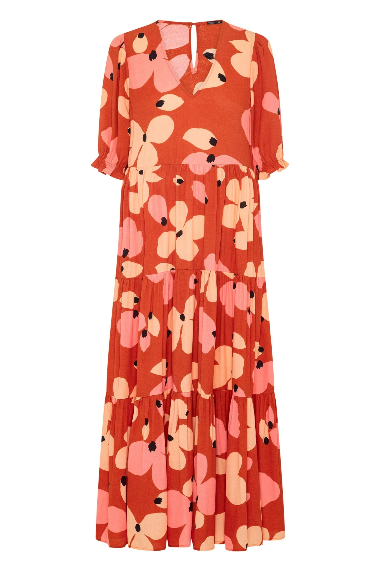 w22dxe3v2x-mister-zimi-w22d-mae-dress-in-fire-bloom-ghost-1_f7aa5506-352c-4e61-9981-b33f94928105.jpg W22D New Mae Dress In Fire Bloom