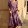 W22D Mae Dress In Grape Vine 1 W22D Mae Dress In Grape Vine