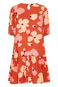 W22D Rosa Dress In Fire Bloom 12 W22D Rosa Dress In Fire Bloom