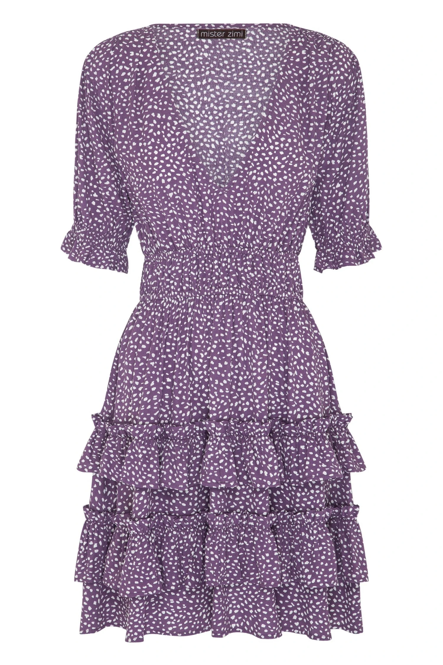 w22dxe3v2x-mister-zimi-w22d-vivienne-mini-dress-in-grape-vine-ghost-1_870f3026-eded-4448-9ec8-712d5b646901.jpg W22D Vivienne Mini Dress In Grape Vine New