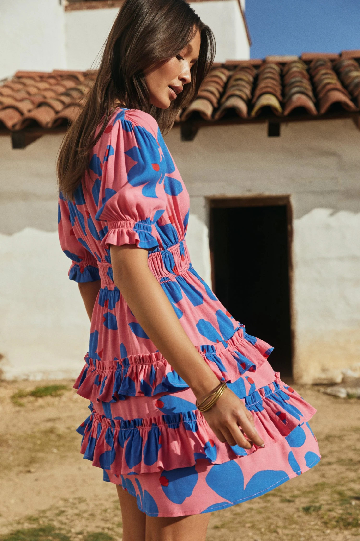 w22dxe3v2x-mister-zimi-w22d-vivienne-mini-dress-in-sapphire-rose-3.jpg W22D New Vivienne Mini Dress In Sapphire Rose