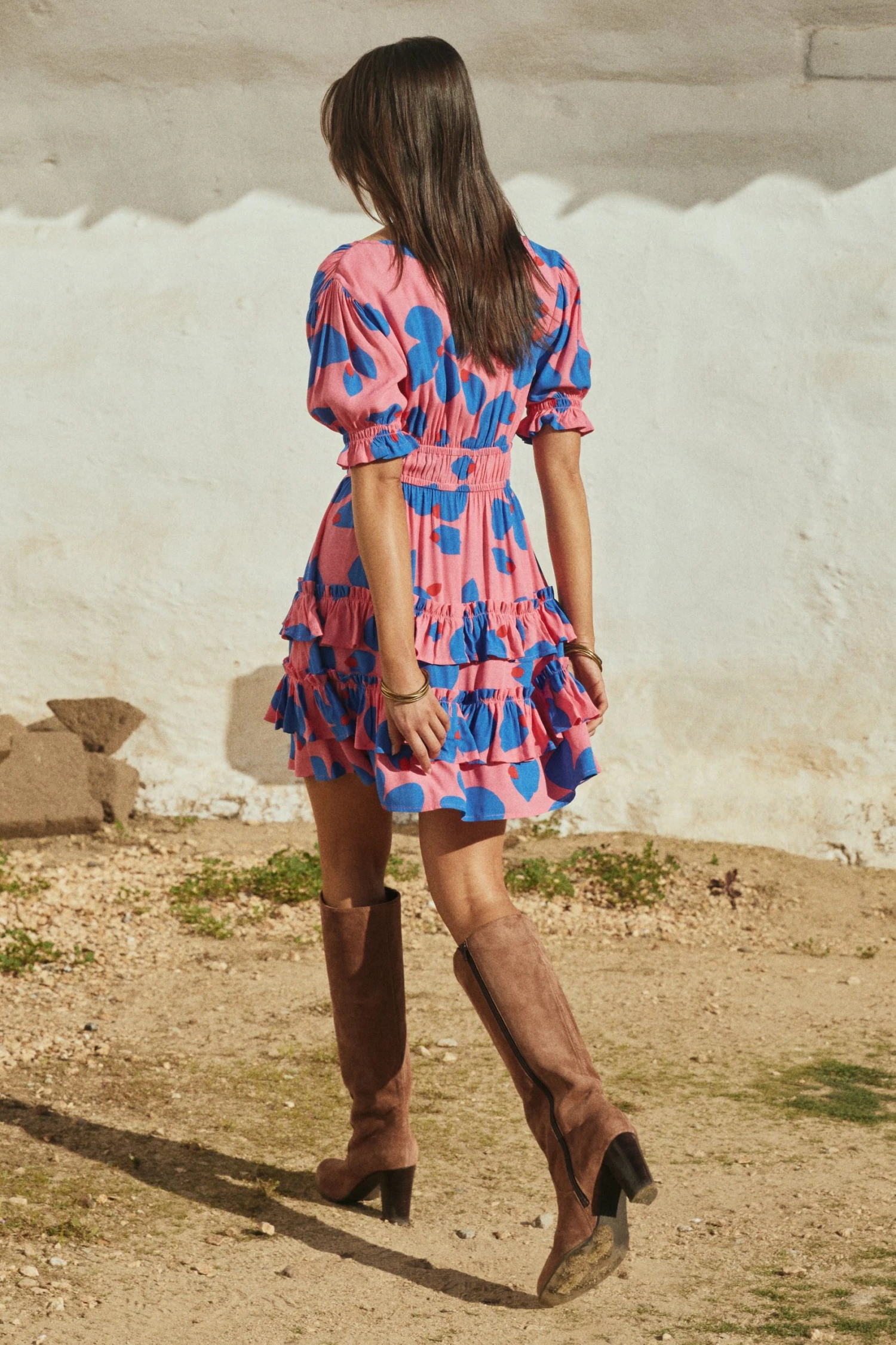 w22dxe3v2x-mister-zimi-w22d-vivienne-mini-dress-in-sapphire-rose-4.jpg W22D New Vivienne Mini Dress In Sapphire Rose