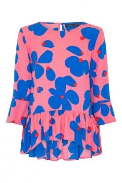 W22D Winter Celeste Top In Sapphire Rose New 7 W22D Winter Celeste Top In Sapphire Rose New