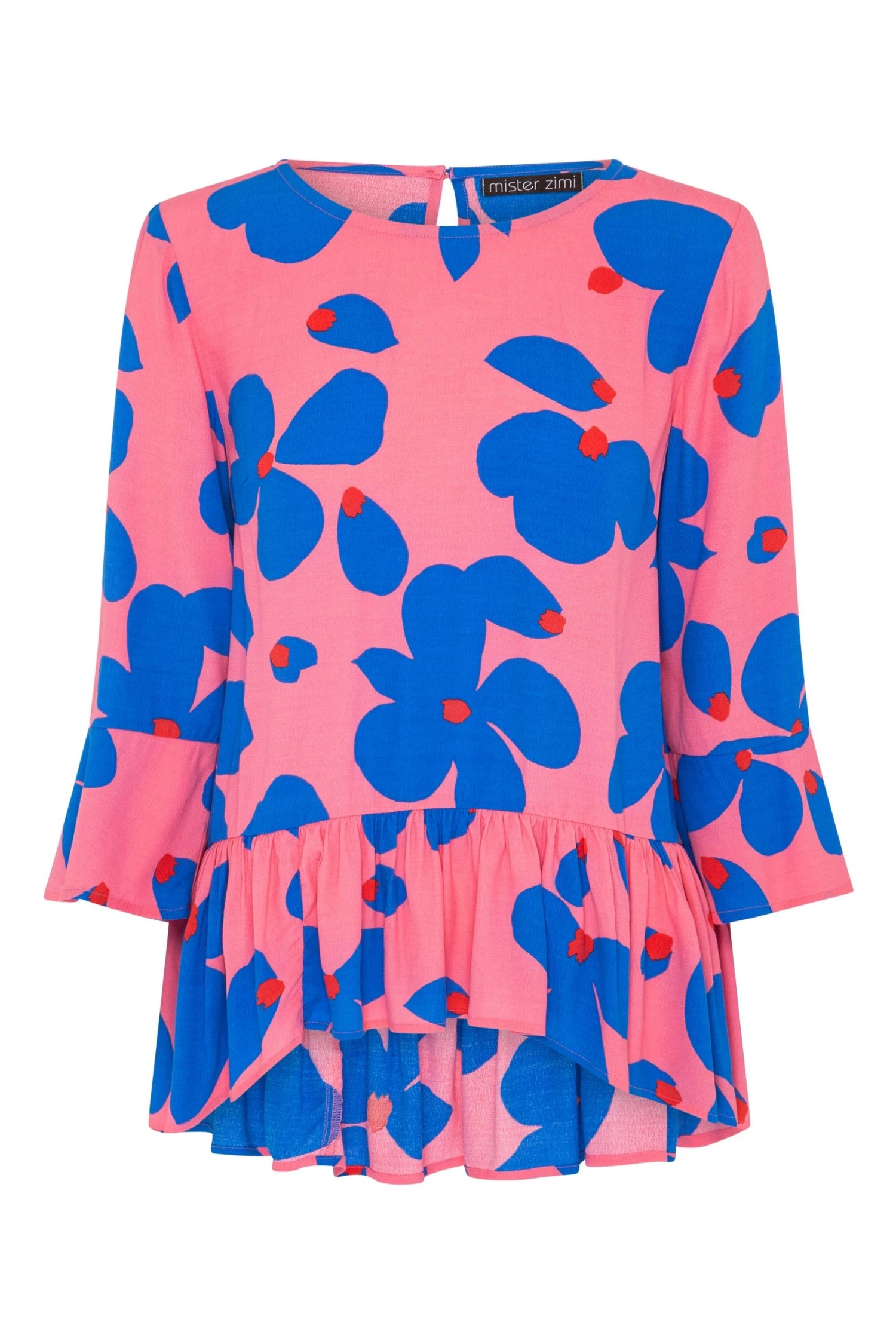 w22dxe3v2x-mister-zimi-w22d-winter-celeste-top-in-sapphire-rose-ghost-1.jpg W22D Winter Celeste Top In Sapphire Rose New